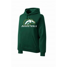 Montville Broncos Basketball Sport-Tek® Sport-Wick® Fleece Hooded Pullover "Bronco Head Design"